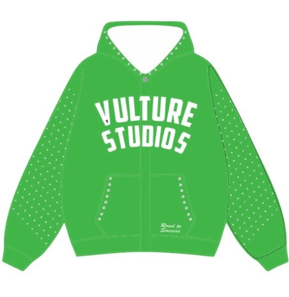 Vulture Studios Rhinestone Hoodie